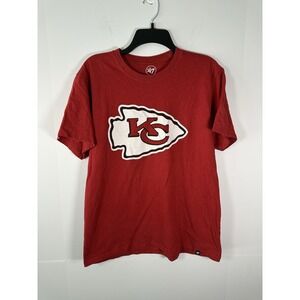 Kansas City Chiefs Men's Red '47 Brand T-Shirt - NFL Football - Large